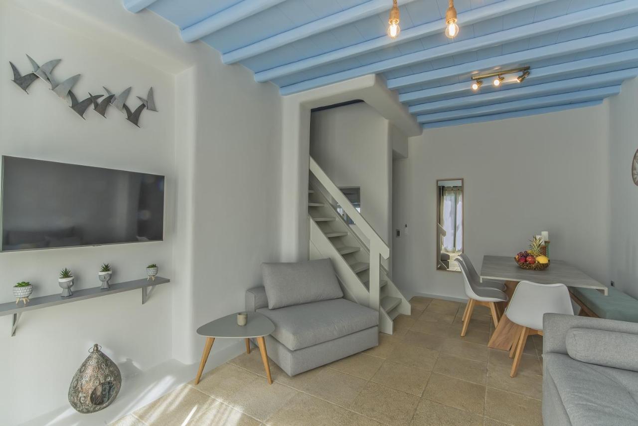 Mimosa Retreat Mykonos Apartment Ornos  Ngoại thất bức ảnh