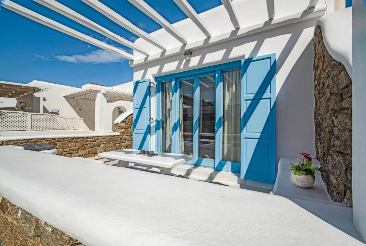 Mimosa Retreat Mykonos Apartment Ornos  Ngoại thất bức ảnh